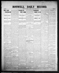 Roswell Daily Record, 10-17-1907 by H. E. M. Bear
