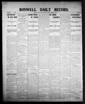 Roswell Daily Record, 10-26-1907 by H. E. M. Bear