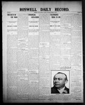 Roswell Daily Record, 10-29-1907 by H. E. M. Bear