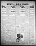 Roswell Daily Record, 10-31-1907 by H. E. M. Bear