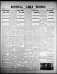 Roswell Daily Record, 11-11-1907 by H. E. M. Bear