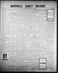 Roswell Daily Record, 11-14-1907 by H. E. M. Bear