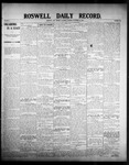 Roswell Daily Record, 11-16-1907 by H. E. M. Bear
