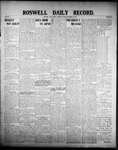 Roswell Daily Record, 12-03-1907 by H. E. M. Bear