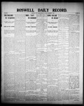 Roswell Daily Record, 12-09-1907 by H. E. M. Bear