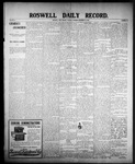 Roswell Daily Record, 12-10-1907 by H. E. M. Bear