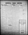 Roswell Daily Record, 12-23-1907 by H. E. M. Bear