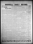 Roswell Daily Record, 12-28-1907 by H. E. M. Bear