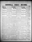 Roswell Daily Record, 01-29-1908 by H. E. M. Bear