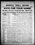 Roswell Daily Record, 02-19-1908 by H. E. M. Bear