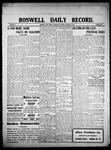 Roswell Daily Record, 10-29-1908 by H. E. M. Bear