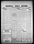 Roswell Daily Record, 10-31-1908 by H. E. M. Bear