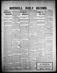 Roswell Daily Record, 12-01-1908 by H. E. M. Bear
