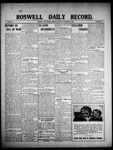 Roswell Daily Record, 12-10-1908 by H. E. M. Bear
