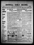 Roswell Daily Record, 03-18-1909 by H. E. M. Bear
