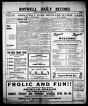 Roswell Daily Record, 04-06-1909 by H. E. M. Bear