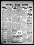 Roswell Daily Record, 05-21-1909 by H. E. M. Bear