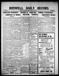 Roswell Daily Record, 07-30-1909 by H. E. M. Bear