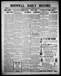 Roswell Daily Record, 08-27-1909 by H. E. M. Bear