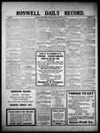 Roswell Daily Record, 10-22-1909 by H. E. M. Bear
