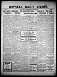 Roswell Daily Record, 12-06-1909 by H. E. M. Bear