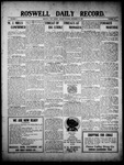 Roswell Daily Record, 12-20-1909 by H. E. M. Bear