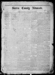 Sierra County Advocate, 01-09-1886 by J.E. Curren