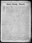 Sierra County Advocate, 02-20-1886 by J.E. Curren