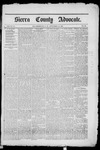 Sierra County Advocate, 09-18-1886 by J.E. Curren