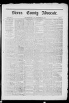 Sierra County Advocate, 09-25-1886 by J.E. Curren