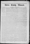 Sierra County Advocate, 12-18-1886 by J.E. Curren
