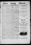 Sierra County Advocate, 02-05-1887 by J.E. Curren