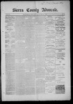 Sierra County Advocate, 05-26-1888 by J.E. Curren
