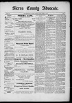 Sierra County Advocate, 04-23-1889 by J.E. Curren