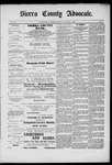Sierra County Advocate, 05-07-1889 by J.E. Curren