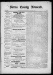Sierra County Advocate, 06-11-1889 by J.E. Curren