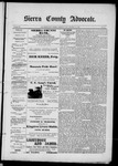 Sierra County Advocate, 08-16-1889 by J.E. Curren