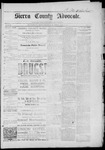 Sierra County Advocate, 04-17-1891 by J.E. Curren