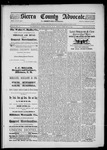 Sierra County Advocate, 02-26-1892 by J.E. Curren