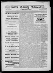 Sierra County Advocate, 03-11-1892 by J.E. Curren