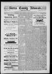 Sierra County Advocate, 04-22-1892 by J.E. Curren