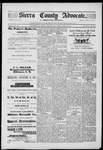 Sierra County Advocate, 04-29-1892 by J.E. Curren