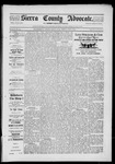 Sierra County Advocate, 09-02-1892 by J.E. Curren