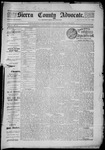 Sierra County Advocate, 11-23-1894 by J.E. Curren