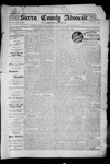 Sierra County Advocate, 12-07-1894 by J.E. Curren