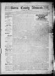 Sierra County Advocate, 01-25-1895 by J.E. Curren