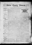 Sierra County Advocate, 02-01-1895 by J.E. Curren