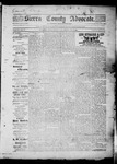 Sierra County Advocate, 02-08-1895 by J.E. Curren