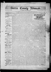 Sierra County Advocate, 03-29-1895 by J.E. Curren