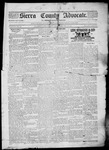 Sierra County Advocate, 08-16-1895 by J.E. Curren